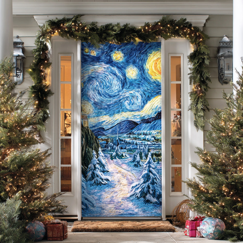 Star Breeze Wonderland Quilted Door Cover NCU0TD1781