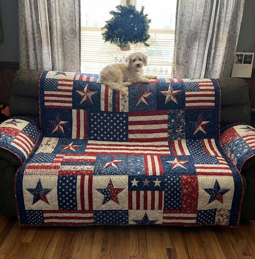 Star Glory Quilted Sofa Cover NCU0DK12011