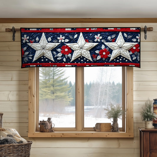 Star Glory Quilted Valance NCU0NT8197
