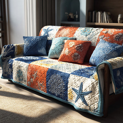 Star Glow Quilted Sofa Cover NCU0PT10929