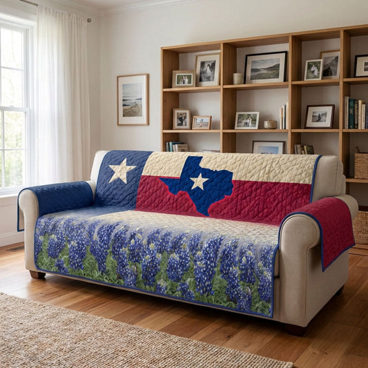 Star Meadow Quilted Sofa Cover NCU0DK12153