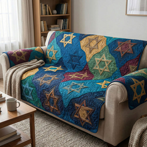 Star Moments Quilted Sofa Cover NCU0NT12174