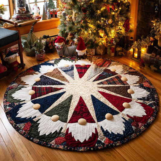 Star Of Noel Quilted Round Mat NCU0TV354