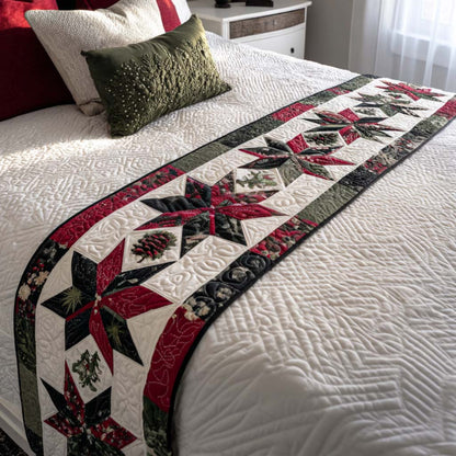 Star Shine Quilted Bed Runner NCU0NT9607