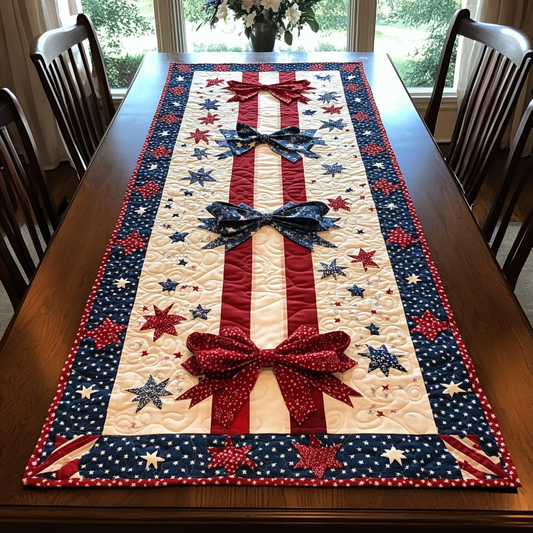 Star Trail Quilted Table Runner NCU0DK8505