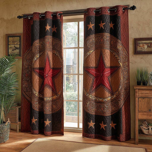 Star West Love Quilted Curtains NCU0XD2143