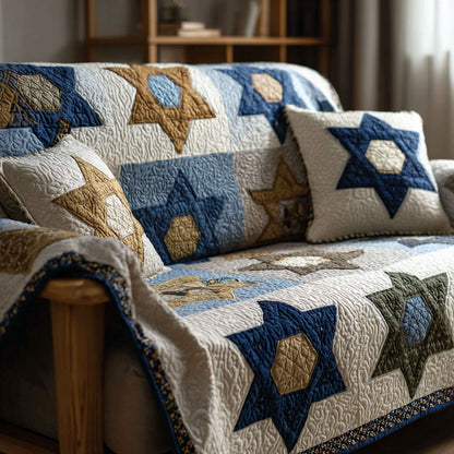 Star of Home Quilted Sofa Cover NCU0NT12175
