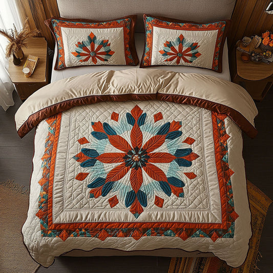 Star of the Earth 3-Piece Quilted Bedding Set NCU0PT6849