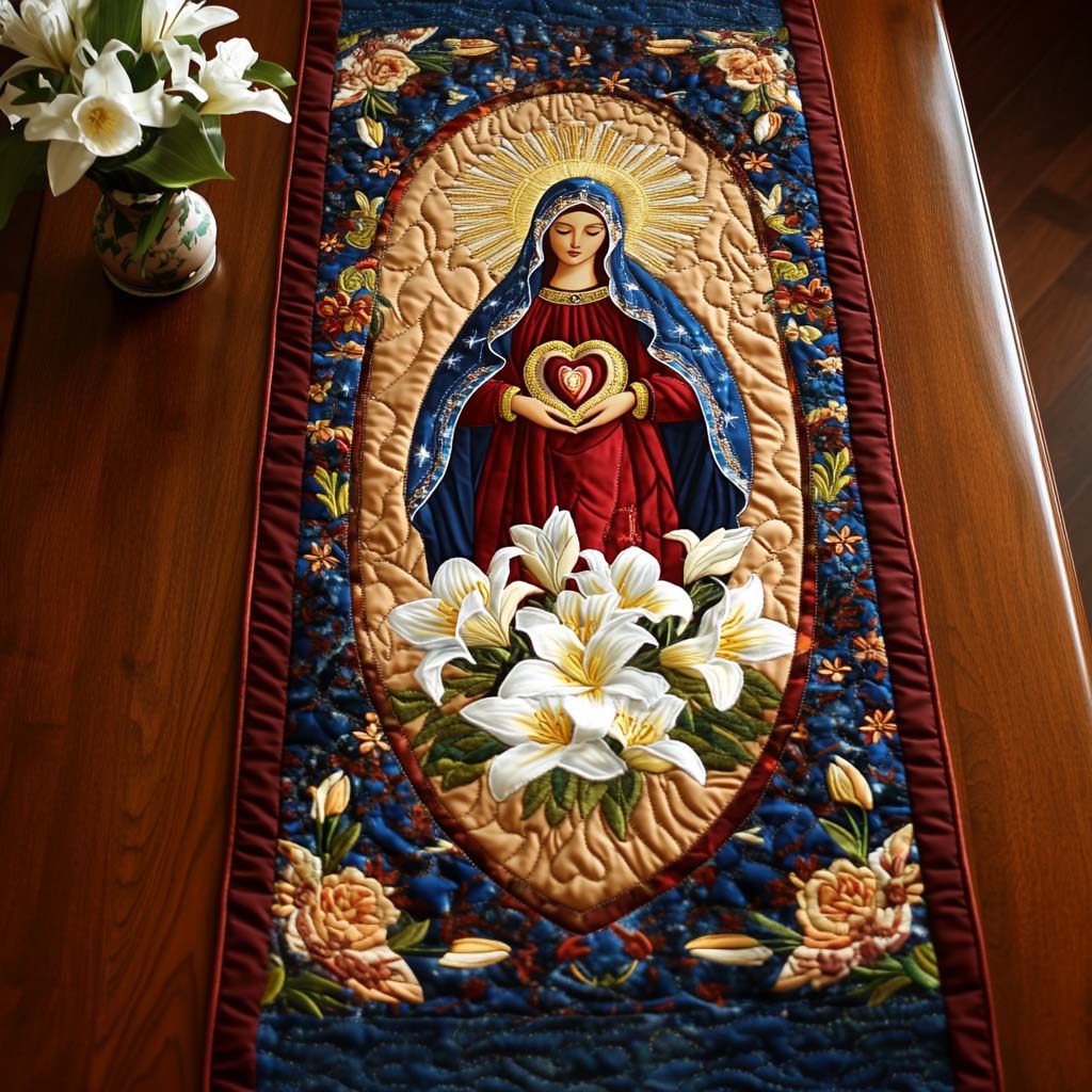 Star of the Sea Quilted Table Runner NCU0NT7809