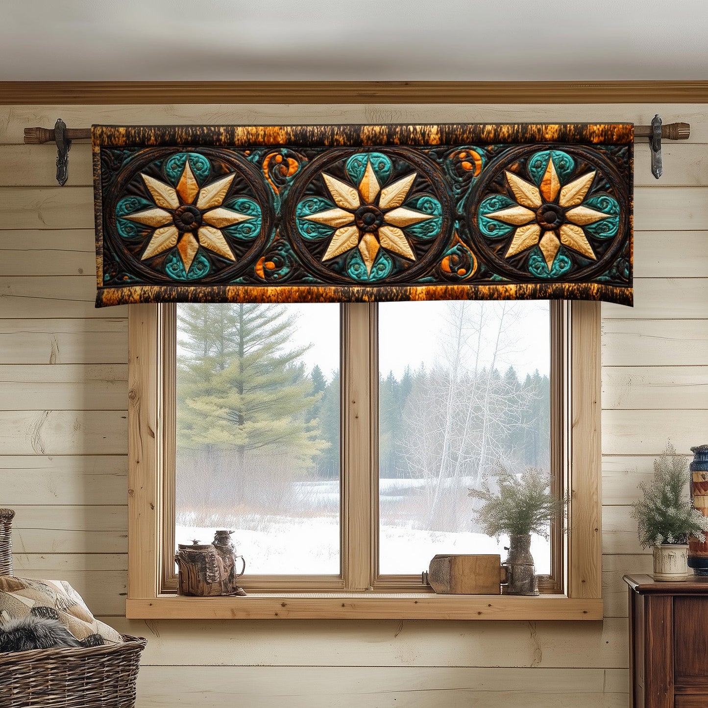 Star of the West Quilted Valance NCU0NT6669