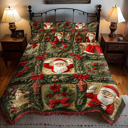 Starbright Christmas 3-Piece Quilted Bedding Set NCU0PT2120