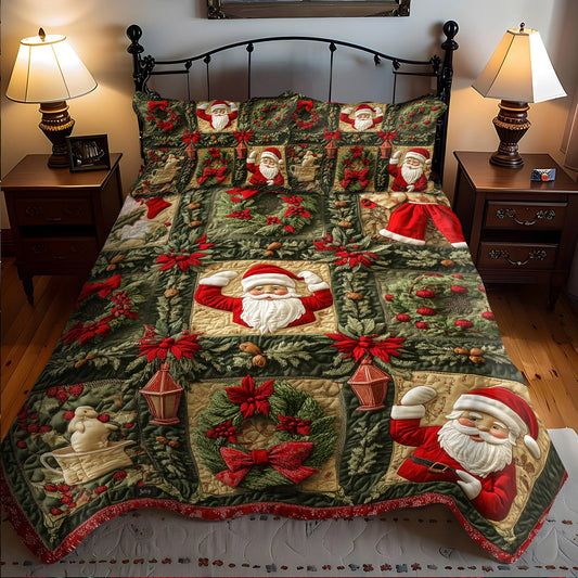 Starbright Christmas 3-Piece Quilted Bedding Set NCU0PT2120