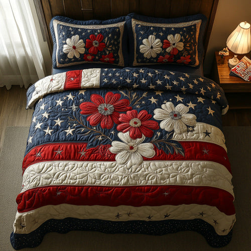 Starburst Pride 3-Piece Quilted Bedding Set NCU0DV6543