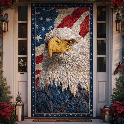 Starlight Eagle Quilted Door Cover NCU0HH1275
