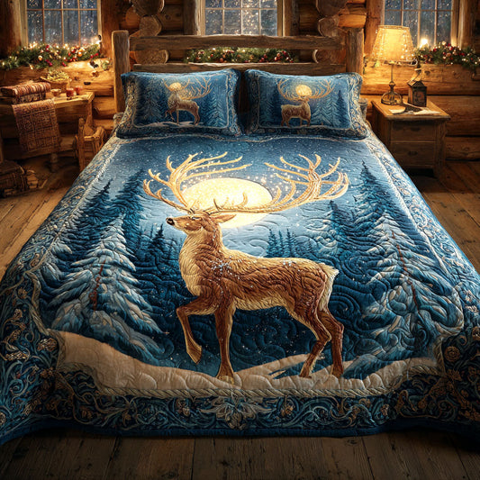 Starlight Forest 3-Piece Quilted Bedding Set NCU0TV1257