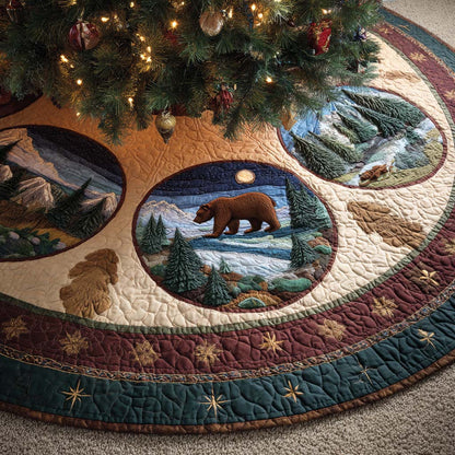 Starlight Journey Quilted Tree Skirt NCU0XD1747