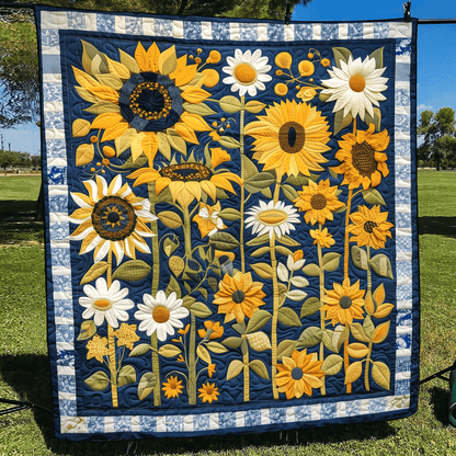 Starlit Garden Quilted Blanket NCU0TH1011