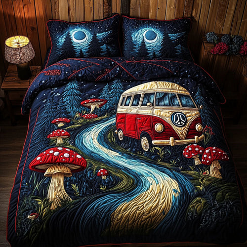 Starlit Camper Trails 3-Piece Quilted Bedding Set NCU0PT4037