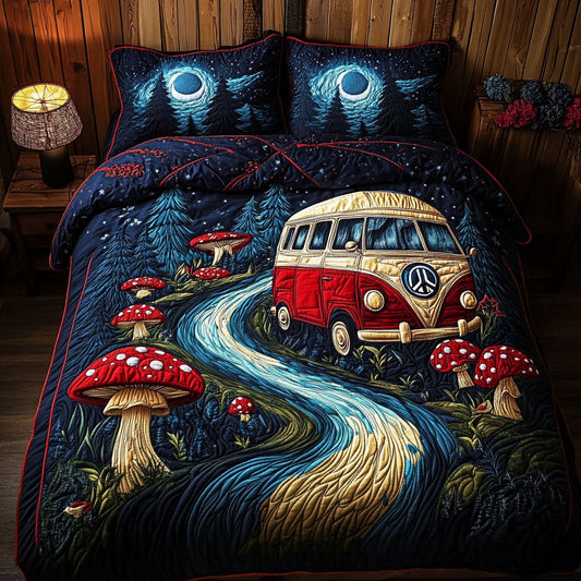 Starlit Camper Trails 3-Piece Quilted Bedding Set NCU0PT4037