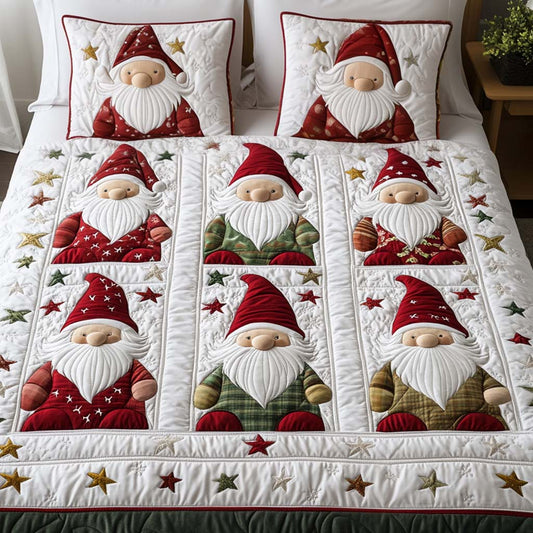 Starlit Cheer 3-Piece Quilted Bedding Set NCU0NT2009