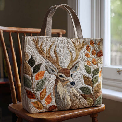 Starlit Deer Quilted Tote Bag NCU0NT10681
