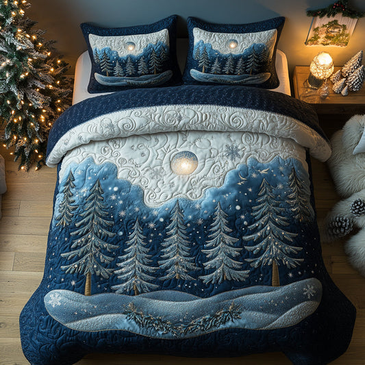 Starlit Forest 3-Piece Quilted Bedding Set NCU0DV8146