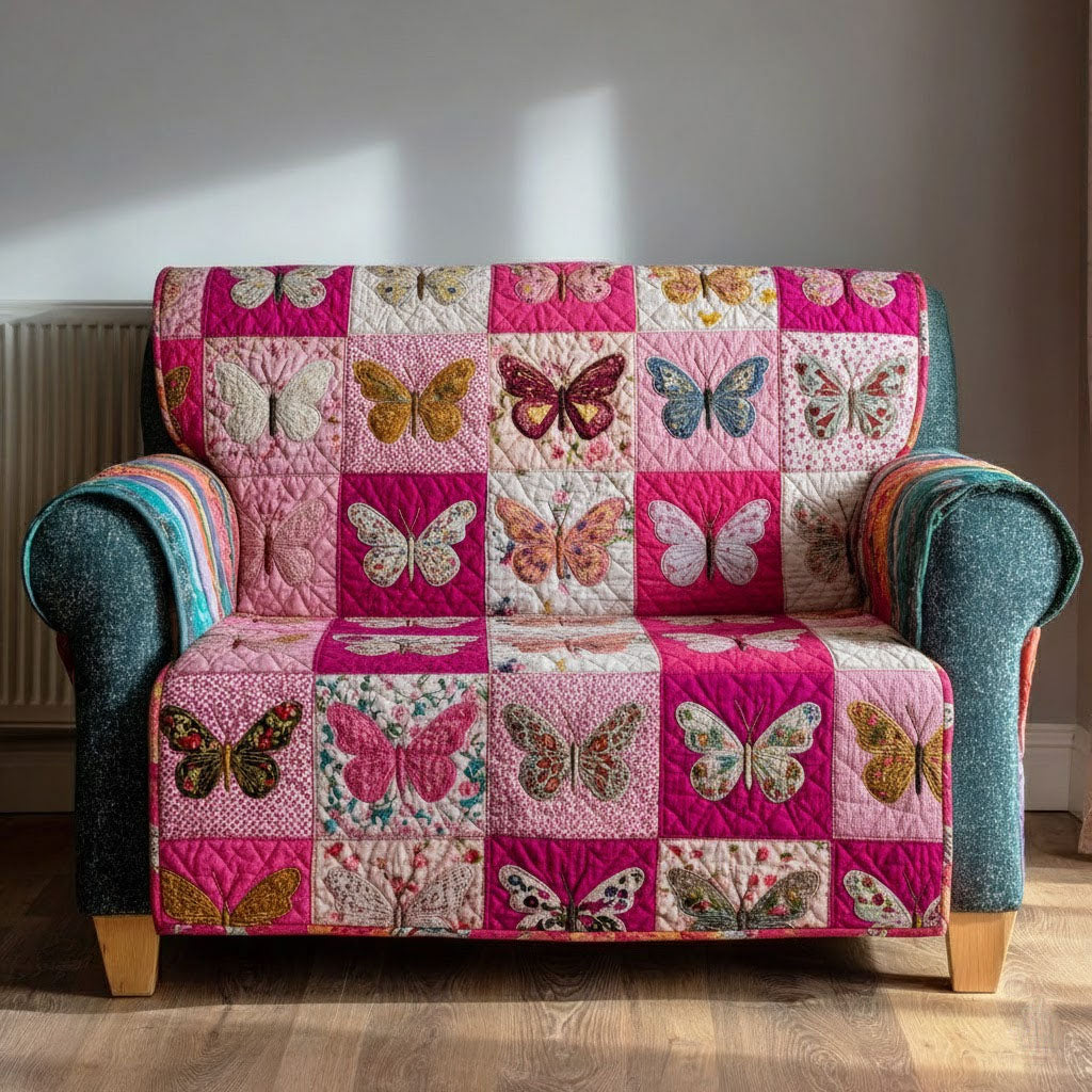 Starlit Garden Quilted Sofa Cover NCU0DK12019