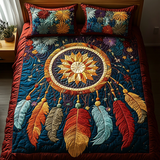 Starlit Guardian 3-Piece Quilted Bedding Set NCU0DV3442