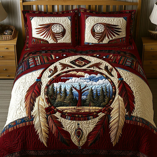 Starlit Protector 3-Piece Quilted Bedding Set NCU0PT7406