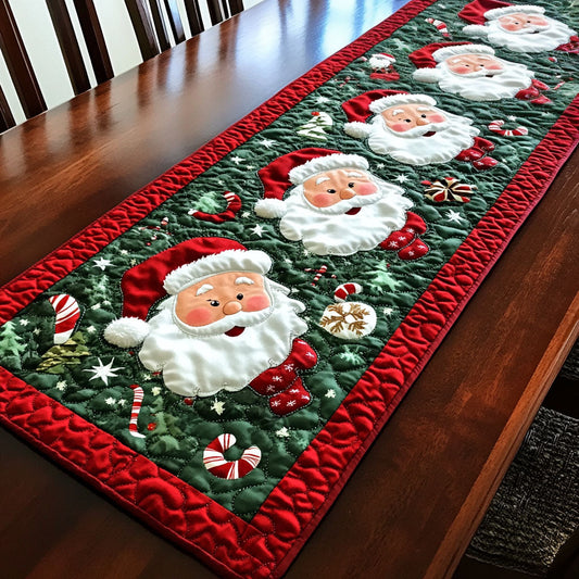Starlit Snowfall Avenue Quilted Table Runner NCU0PT1061