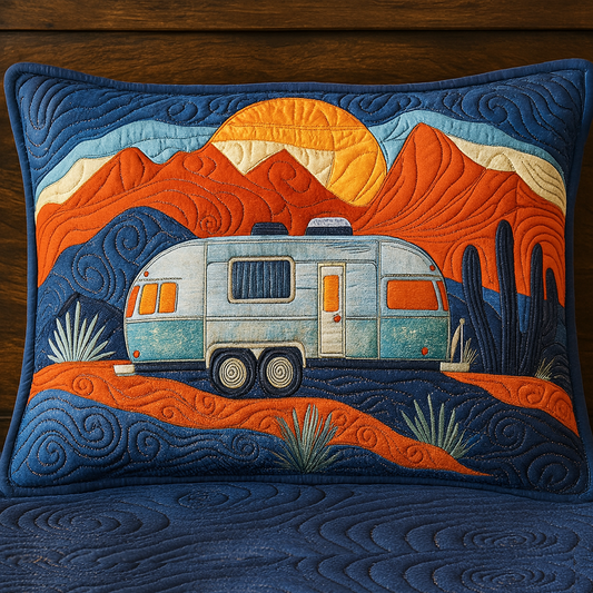 Starry Night Road Quilted Bedding Pillow Case NCU0NT8500