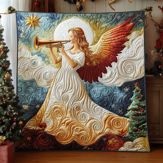 Starry Angel Symphony Quilted Blanket NCU0TL2139