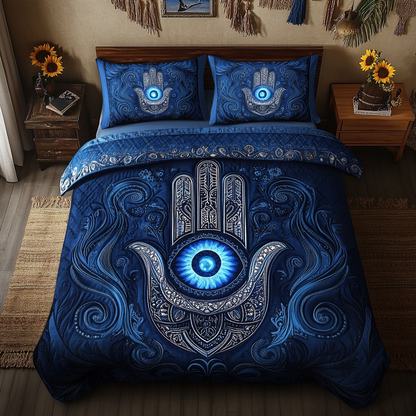 Starry Blessings 3-Piece Quilted Bedding Set NCU0VL1713