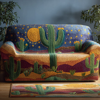 Starry Desert Quilted Sofa Cover NCU0VL3029