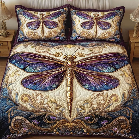Starry Elegance 3-Piece Quilted Bedding Set NCU0NT3502