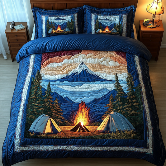 Starry Escape 3-Piece Quilted Bedding Set NCU0DK5544