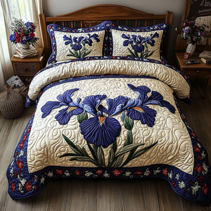 Starry Fields 3-Piece Quilted Bedding Set NCU0PT6238