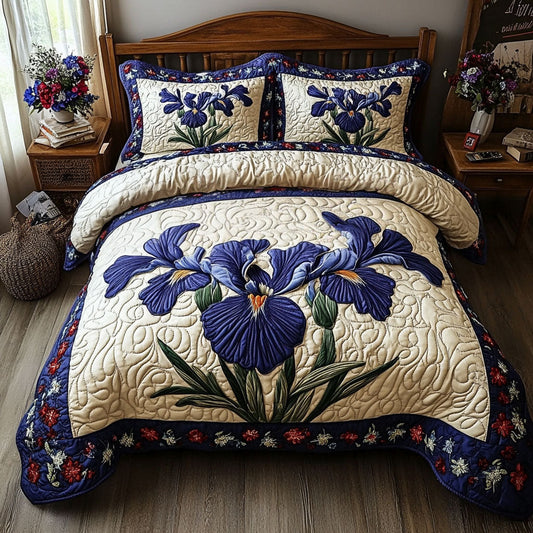 Starry Fields 3-Piece Quilted Bedding Set NCU0PT6238