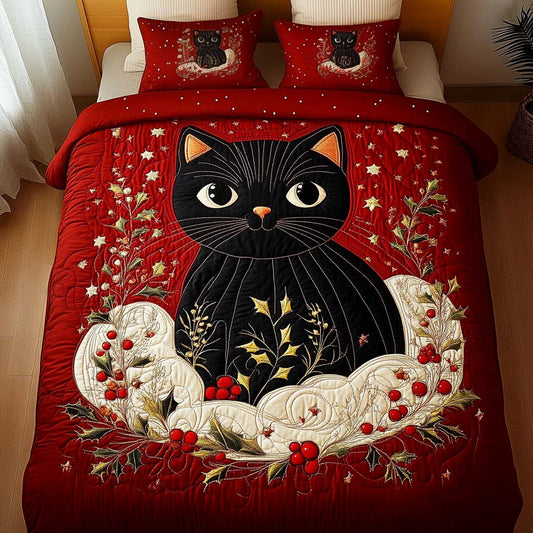 Starry Gaze 3-Piece Quilted Bedding Set NCU0NT2441