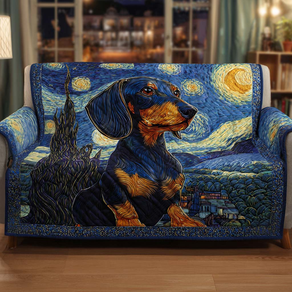 Starry Gaze Quilted Sofa Cover NCU0XD1284