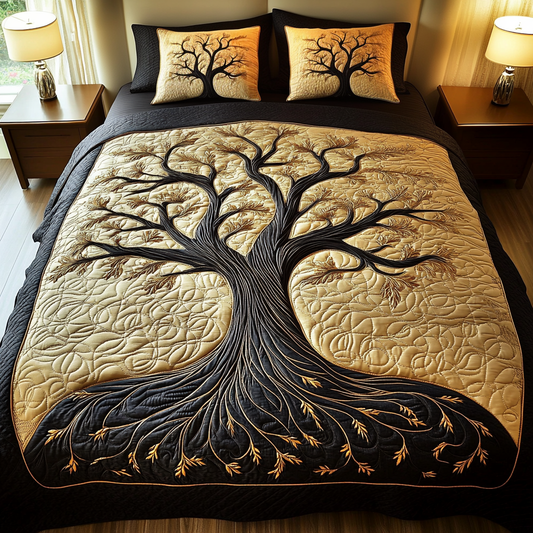 Starry Grove 3-Piece Quilted Bedding Set NCU0VH1692