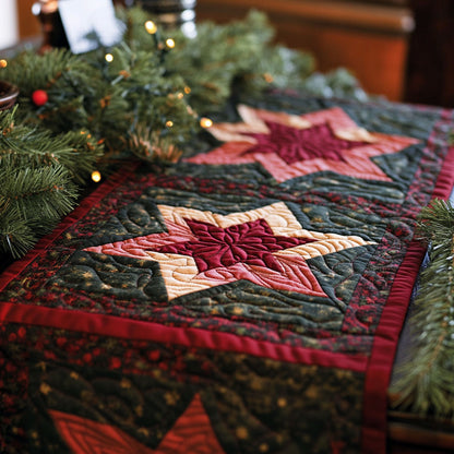 Starry Illumination Quilted Table Runner NCU0PT1770