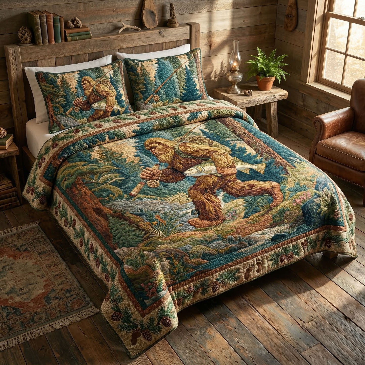 Starry Night 3-Piece Quilted Bedding Set NCU0NT12600