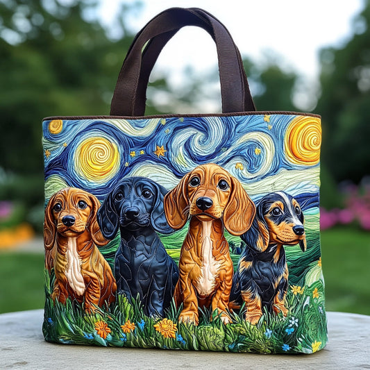 Starry Night Trails Quilted Tote Bag NCU0DV7203