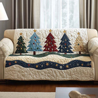 Starry Pines Quilted Sofa Cover NCU0NT10748