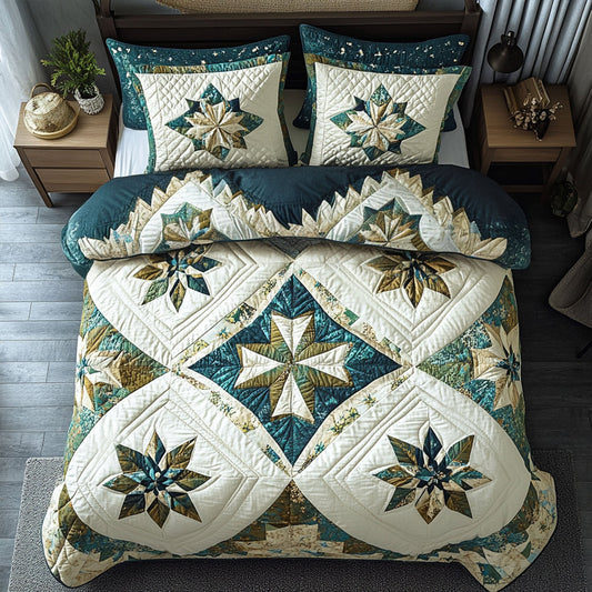 Starry Plains 3-Piece Quilted Bedding Set NCU0PT6852