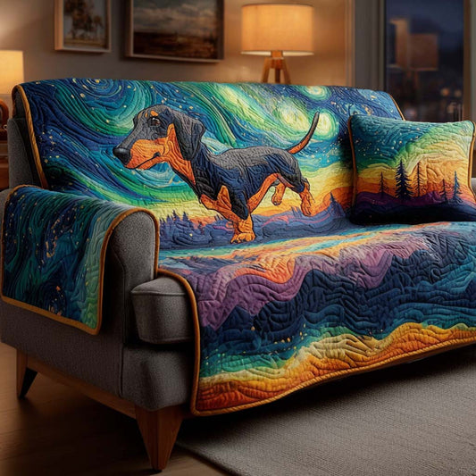 Starry Run Quilted Sofa Cover NCU0XD1282