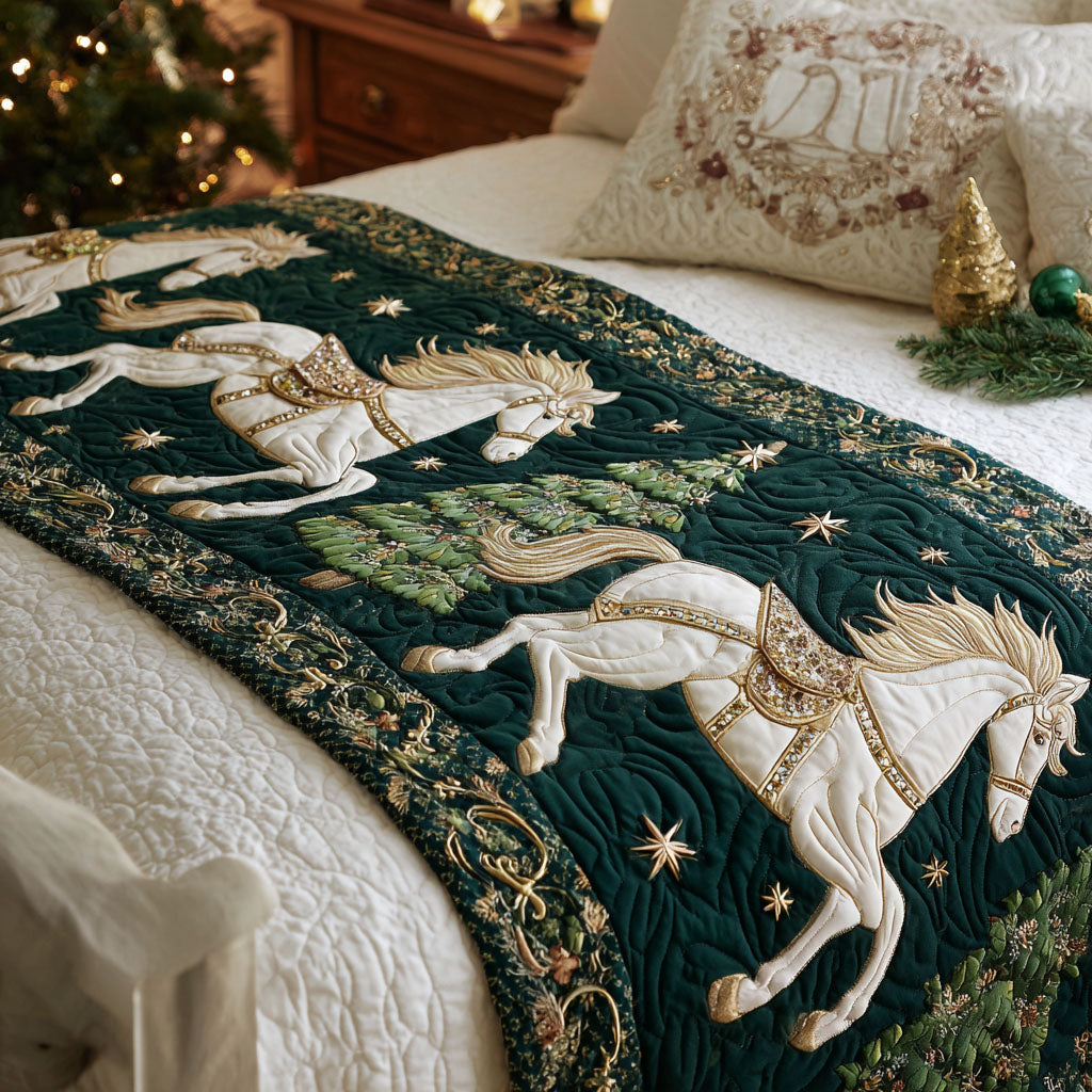 Starry Stallion Quilted Bed Runner NCU0TV1201