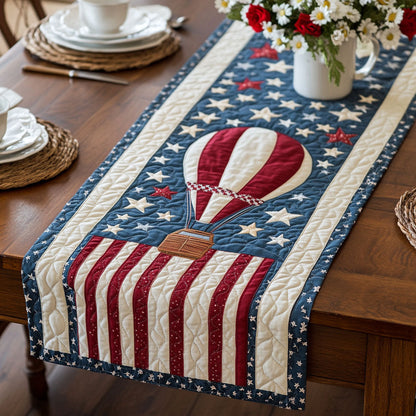 Stars Across the Sky Quilted Table Runner NCU0PT5207