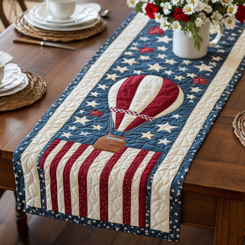 Stars Across the Sky Quilted Table Runner NCU0PT5207